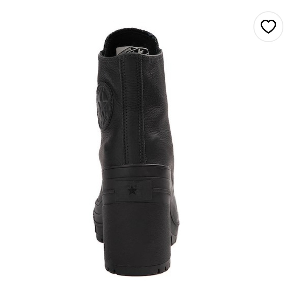 Converse Women's Black Platform Boots - Picture 3 of 5
